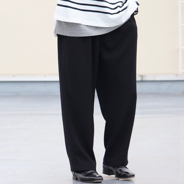 画像16: LANATEC® (ラナテック) LEI( レイ) TECH ウールライク カルゼ 2タック イージー ワイドパンツ【MADE IN JAPAN】『日本製』【送料無料】/ Upscape Audience