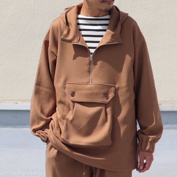 画像19: LANATEC® (ラナテック) LEI ( レイ) TECH ウールライク カルゼ ビッグポケット アノラックパーカー【MADE IN JAPAN】『日本製』【送料無料】/ Upscape Audience