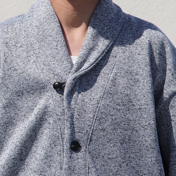 画像18: セーターフリース メランジ ショールカラー ジャケット【MADE IN JAPAN】『日本製』【送料無料】 / Upscape Audience