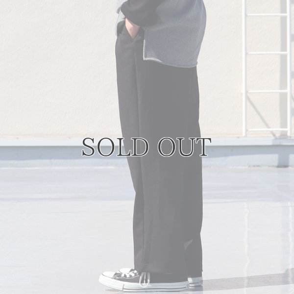 画像12: LANATEC® （ラナテック）LEI （ レイ ）TECH ウールライク サージ 2タック イージーワイドパンツ【MADE IN JAPAN】『日本製』【送料無料】/ Upscape Audience