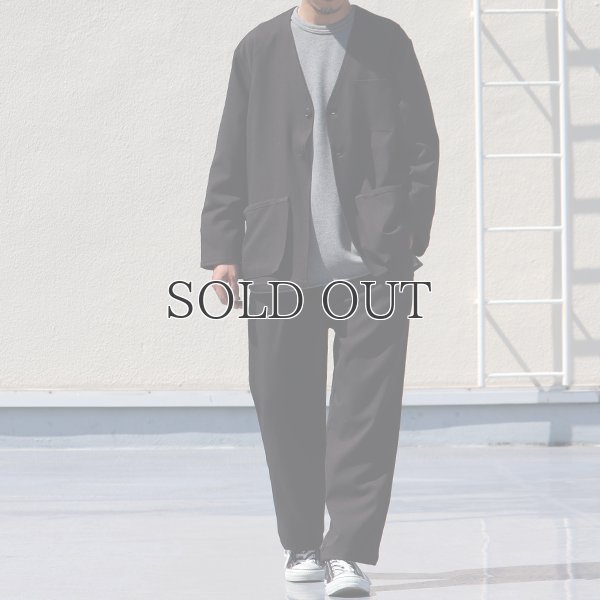 画像13: LANATEC® （ラナテック）LEI （ レイ ）TECH ウールライク サージ 2タック イージーワイドパンツ【MADE IN JAPAN】『日本製』【送料無料】/ Upscape Audience