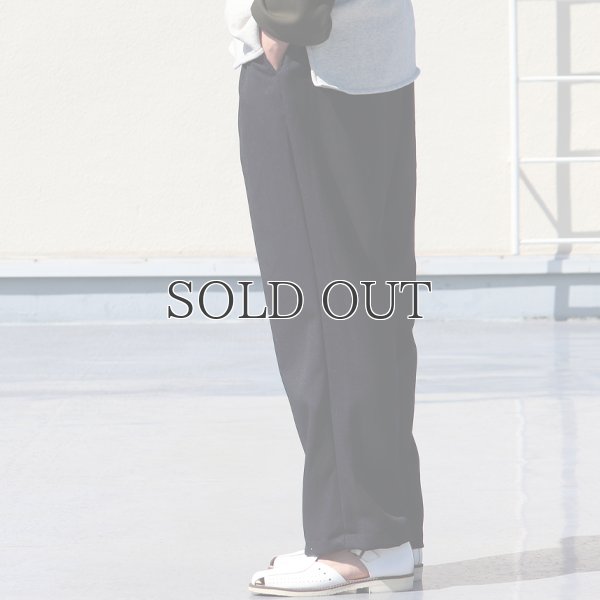 画像4: LANATEC® （ラナテック）LEI （ レイ ）TECH ウールライク サージ 2タック イージーワイドパンツ【MADE IN JAPAN】『日本製』【送料無料】/ Upscape Audience