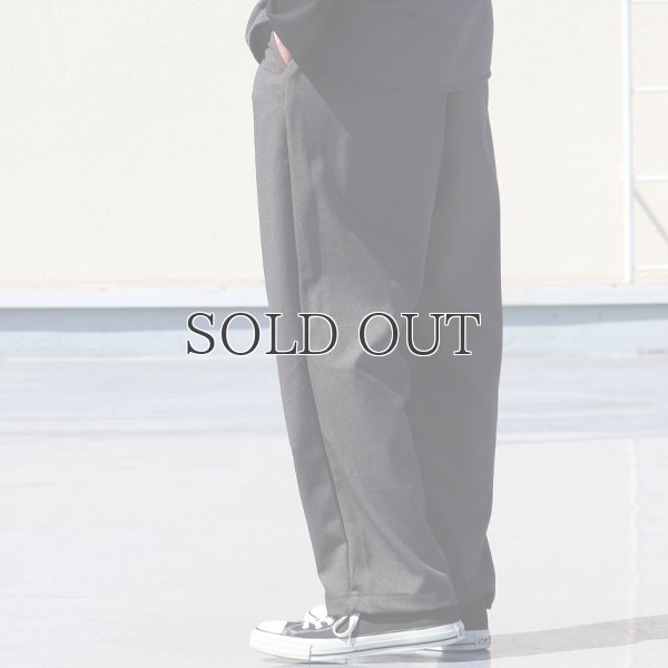 画像8: LANATEC® （ラナテック）LEI （ レイ ）TECH ウールライク サージ 2タック イージーワイドパンツ【MADE IN JAPAN】『日本製』【送料無料】/ Upscape Audience