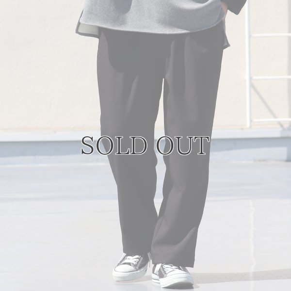 画像10: LANATEC® （ラナテック）LEI （ レイ ）TECH ウールライク サージ 2タック イージーワイドパンツ【MADE IN JAPAN】『日本製』【送料無料】/ Upscape Audience