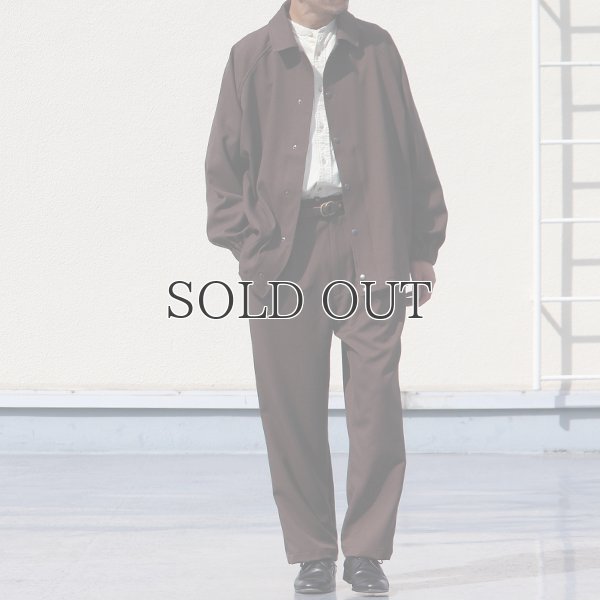 画像9: LANATEC® (ラナテック) LEI ( レイ) TECH ウールライク サージ コーチジャケット【MADE IN JAPAN】『日本製』【送料無料】/ Upscape Audience