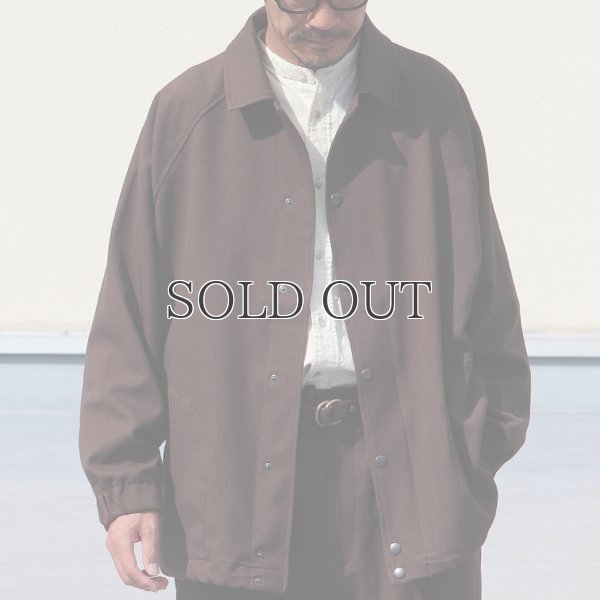 画像7: LANATEC® (ラナテック) LEI ( レイ) TECH ウールライク サージ コーチジャケット【MADE IN JAPAN】『日本製』【送料無料】/ Upscape Audience