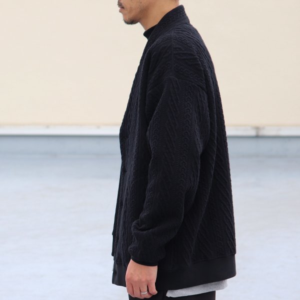 画像8: 「尾州」コットンキルト くるみボタン 3XL カーディガン【MADE IN JAPAN】『日本製』【送料無料】 / Upscape Audience