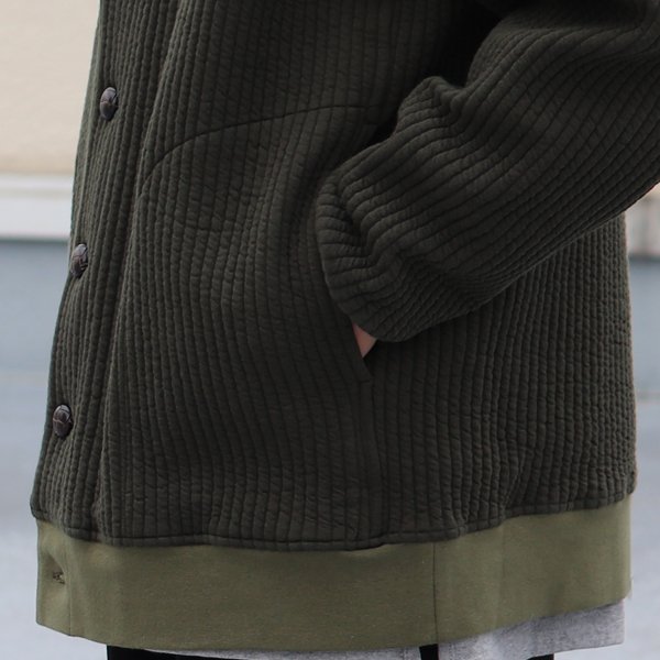 画像20: 「尾州」コットンキルト くるみボタン 3XL カーディガン【MADE IN JAPAN】『日本製』【送料無料】 / Upscape Audience