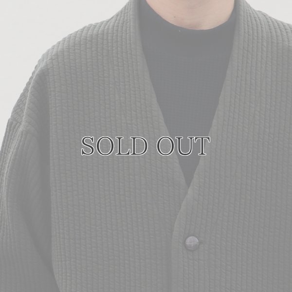 画像13: 「尾州」コットンキルト くるみボタン 3XL カーディガン【MADE IN JAPAN】『日本製』【送料無料】 / Upscape Audience