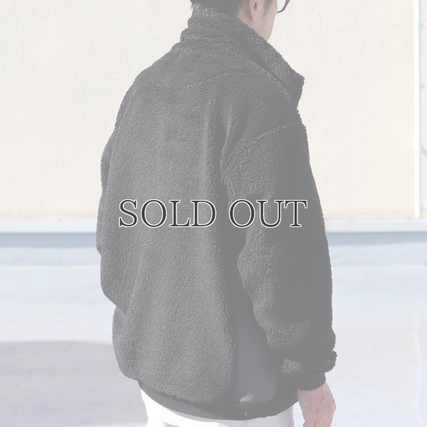 画像6: 【Lanificio Becagli（ベッカリー）】トスカーナボア スタンドブルゾン【MADE IN JAPAN】『日本製』【送料無料】/ Upscape Audience