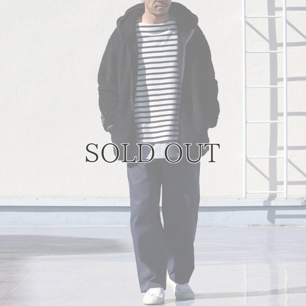 画像8: 【Lanificio Becagli（ベッカリー）】トスカーナボア フードブルゾン【MADE IN JAPAN】『日本製』【送料無料】/ Upscape Audience