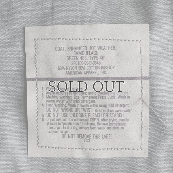 画像20: DEAD STOCK / 90s B.D.U. Jacket Green483（B.D.U. ジャケット リップストップ）