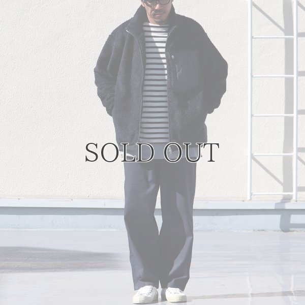 画像8: 【Lanificio Becagli(ベッカリー)】トスカーナボア スタンドブルゾン【MADE IN JAPAN】『日本製』【送料無料】/ Upscape Audience