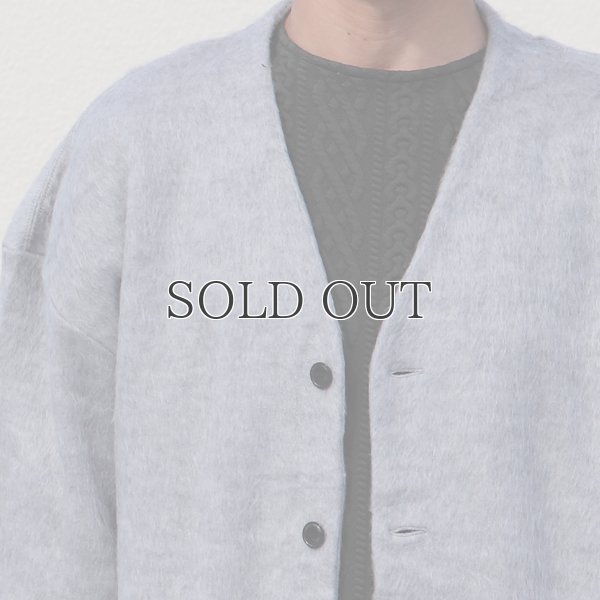 画像13: EXLANWOOL® (エクスランウール) シャギー カーディガン【MADE IN JAPAN】『日本製』 / Upscape Audience