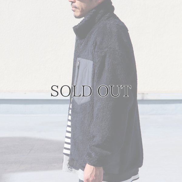 画像5: 【Lanificio Becagli(ベッカリー)】トスカーナボア スタンドブルゾン【MADE IN JAPAN】『日本製』【送料無料】/ Upscape Audience