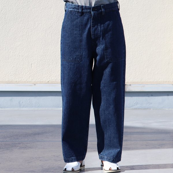 画像8: 「備後」13.75oz 横ベージュ セルヴィッチ 青耳デニム ヴィンテージ ウォッシュ ベイカーパンツ【MADE IN JAPAN】『日本製』【送料無料】/ Upscape Audience