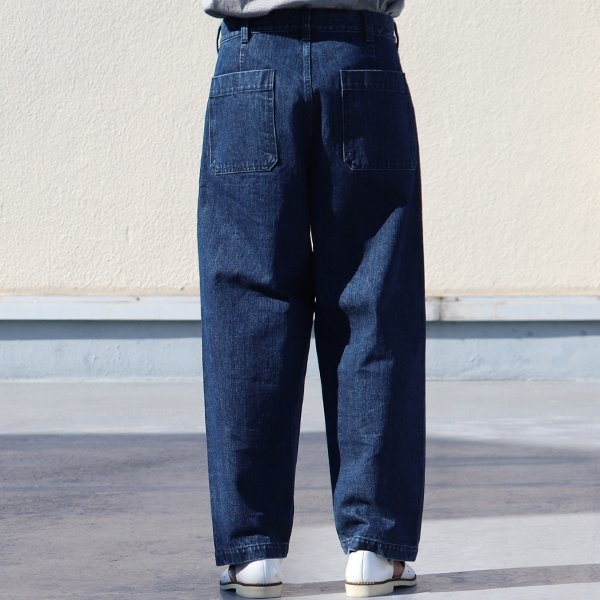 画像11: 「備後」13.75oz 横ベージュ セルヴィッチ 青耳デニム ヴィンテージ ウォッシュ ベイカーパンツ【MADE IN JAPAN】『日本製』【送料無料】/ Upscape Audience