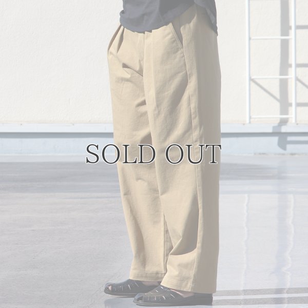 画像12: 「岡山」クラシック チノクロス ヴィンテージ ワッシャー M52 2タック イージー ワイドパンツ【MADE IN JAPAN】『日本製』【送料無料】/ Upscape Audience
