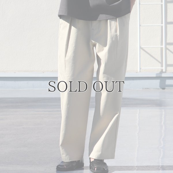 画像15: 「岡山」クラシック チノクロス ヴィンテージ ワッシャー M52 2タック イージー ワイドパンツ【MADE IN JAPAN】『日本製』【送料無料】/ Upscape Audience