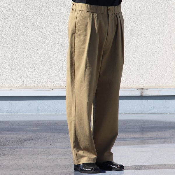 画像23: 「岡山」クラシック チノクロス ヴィンテージ ワッシャー M52 2タック イージー ワイドパンツ【MADE IN JAPAN】『日本製』【送料無料】/ Upscape Audience