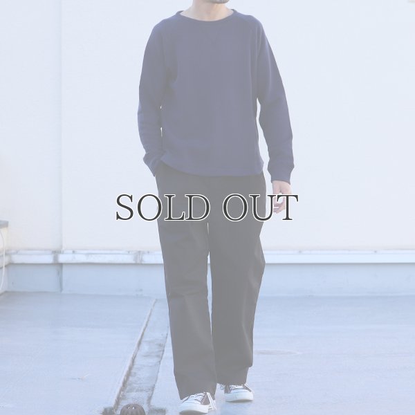 画像7: エアー裏毛クルーネック長袖ガゼットスウェット【MADE IN JAPAN】『日本製』/ Upscape Audience