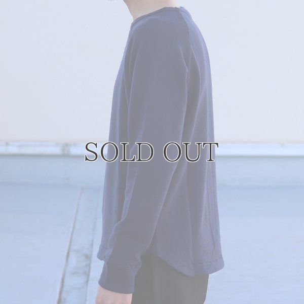 画像5: エアー裏毛クルーネック長袖ガゼットスウェット【MADE IN JAPAN】『日本製』/ Upscape Audience