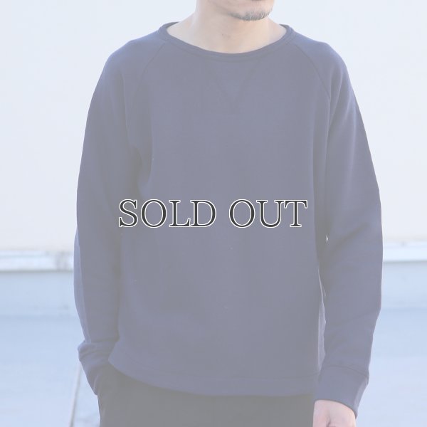 画像4: エアー裏毛クルーネック長袖ガゼットスウェット【MADE IN JAPAN】『日本製』/ Upscape Audience