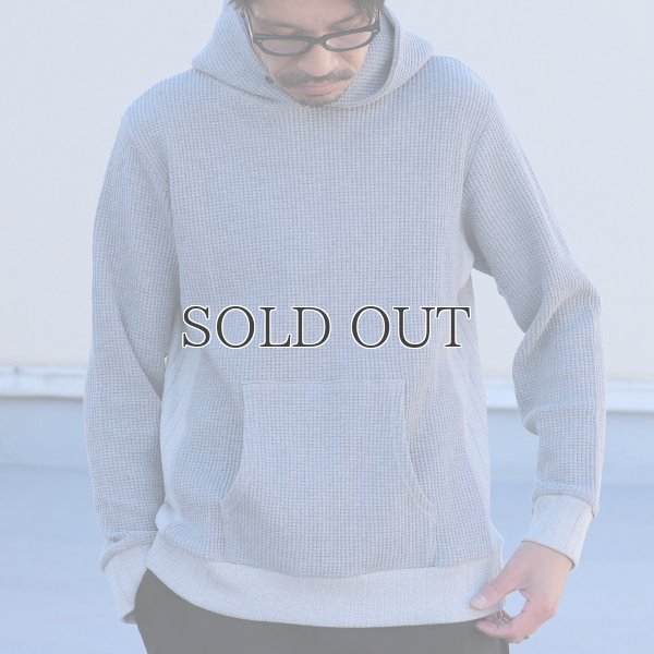 画像4: 【RE PRICE/価格改定】ビッグワッフルプルオーバーフードパーカ【MADE IN JAPAN】『日本製』 / Upscape Audience