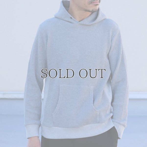 画像3: 【RE PRICE/価格改定】ビッグワッフルプルオーバーフードパーカ【MADE IN JAPAN】『日本製』 / Upscape Audience