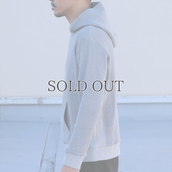 画像5: 【RE PRICE/価格改定】ビッグワッフルプルオーバーフードパーカ【MADE IN JAPAN】『日本製』 / Upscape Audience