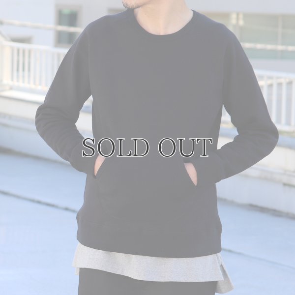 画像4: ヘビーウェイト裏毛サドルショルダークルーネックスウェット【MADE IN JAPAN】『日本製』 / Upscape Audience