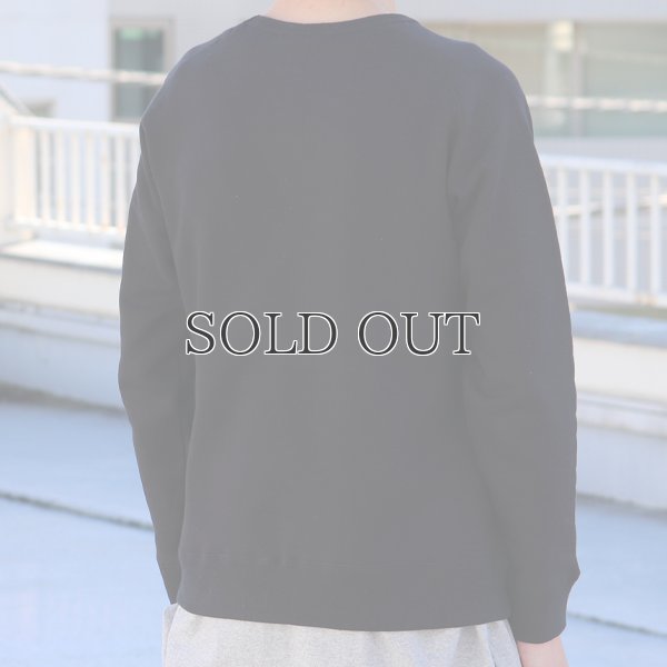 画像6: ヘビーウェイト裏毛サドルショルダークルーネックスウェット【MADE IN JAPAN】『日本製』 / Upscape Audience