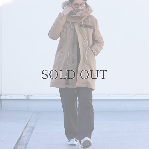 画像7: 高密度スラブツイル脱着ライナー付きモッズコート / Audience