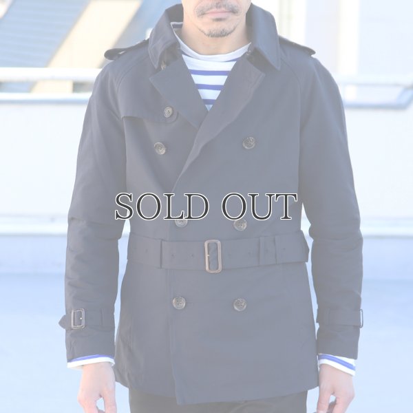 画像3: ウォッシンググログランワイヤーアクションショートトレンチコート 【送料無料】 / Audience