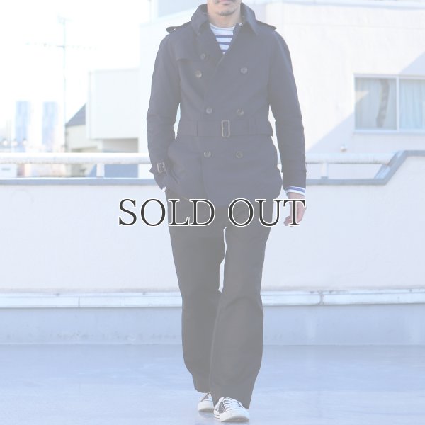 画像7: ウォッシンググログランワイヤーアクションショートトレンチコート 【送料無料】 / Audience