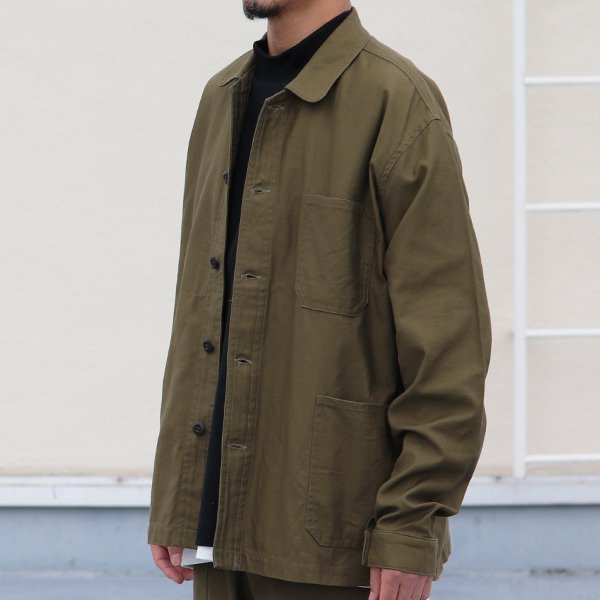 画像19: 「泉州」 ムラ糸 ミリタリー バックサテン カバーオール ジャケット【MADE IN JAPAN】『日本製』【送料無料】/ Upscape Audience