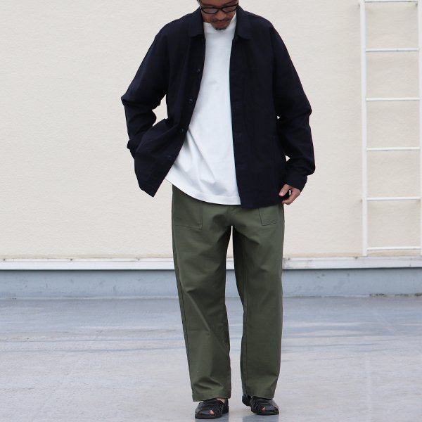 画像17: 「泉州」 ムラ糸 ミリタリー バックサテン カバーオール ジャケット【MADE IN JAPAN】『日本製』【送料無料】/ Upscape Audience