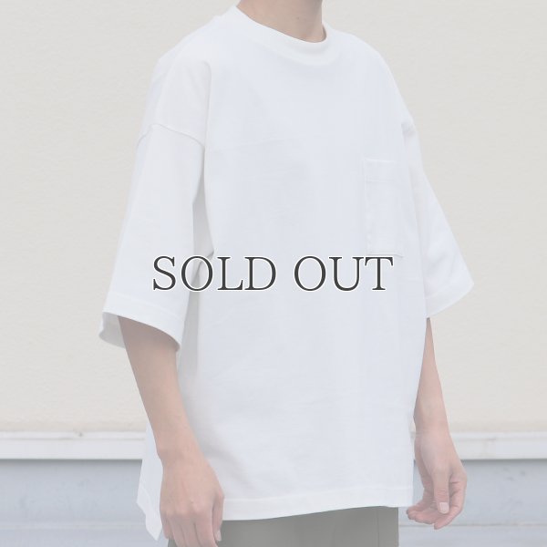 画像18: ヘビーウェイト プレーティング天竺 ( 11オンス ) クルーネック 胸ポケ付 ハーフスリーブ Tシャツ【MADE IN JAPAN】『日本製』/ Upscape Audience