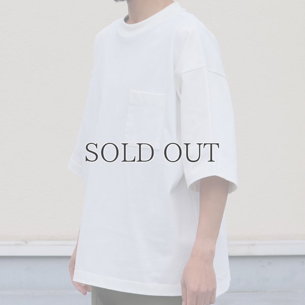 画像15: ヘビーウェイト プレーティング天竺 ( 11オンス ) クルーネック 胸ポケ付 ハーフスリーブ Tシャツ【MADE IN JAPAN】『日本製』/ Upscape Audience