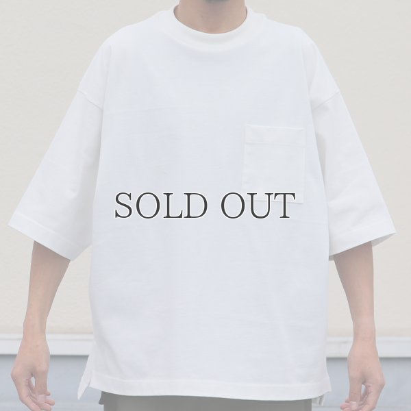 画像14: ヘビーウェイト プレーティング天竺 ( 11オンス ) クルーネック 胸ポケ付 ハーフスリーブ Tシャツ【MADE IN JAPAN】『日本製』/ Upscape Audience