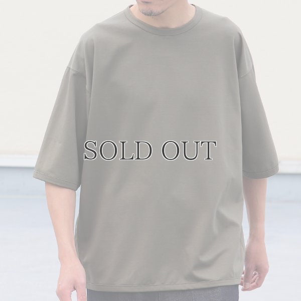 画像7: ハイゲージシャンブレー ダブルニット クルー ネック ハーフスリーブ リバーシブル Tシャツ【MADE IN JAPAN】『日本製』/ Upscape Audience