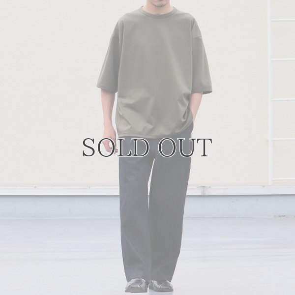 画像10: ハイゲージシャンブレー ダブルニット クルー ネック ハーフスリーブ リバーシブル Tシャツ【MADE IN JAPAN】『日本製』/ Upscape Audience