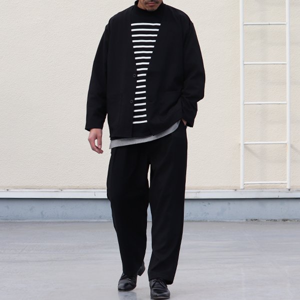 画像6: LANATEC® (ラナテック) LEI ( レイ) TECH ウールライク ツイル ノーカラージャケット【MADE IN JAPAN】『日本製』【送料無料】/ Upscape Audience