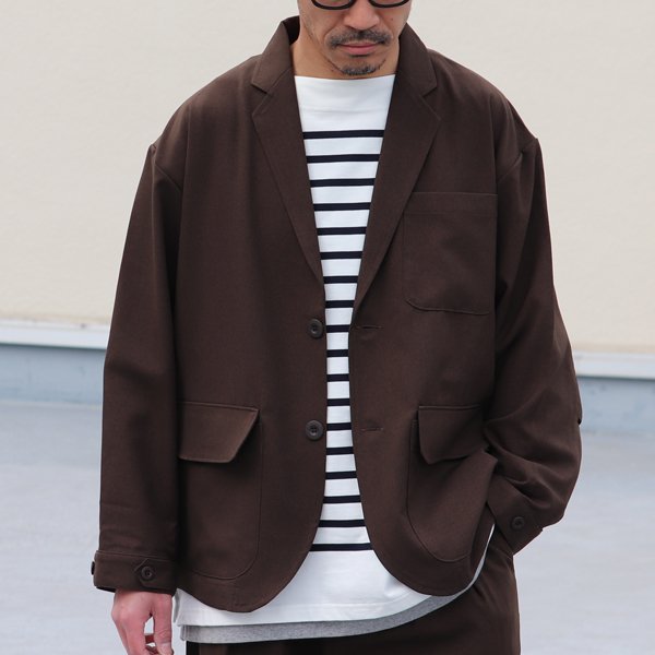 画像7: LANATEC® (ラナテック) LEI ( レイ) TECH ウールライク ツイル モッズ テーラードジャケット【MADE IN JAPAN】『日本製』【送料無料】/ Upscape Audience