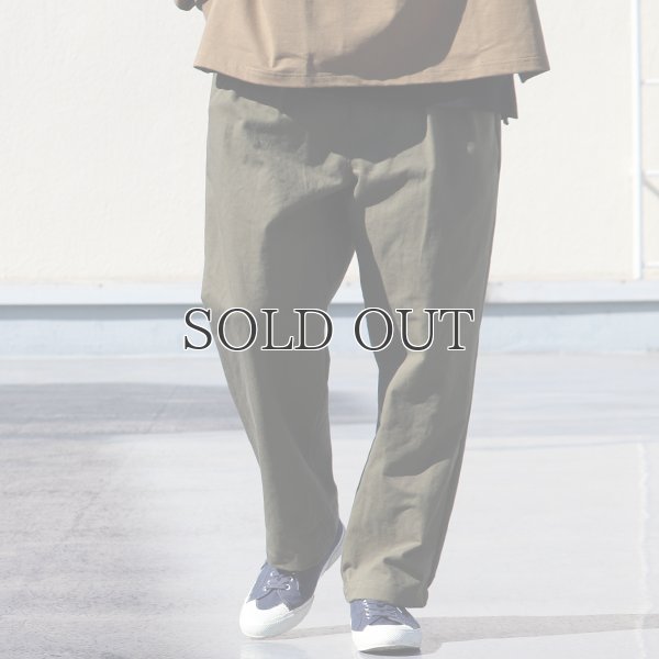 画像3: 「岡山」クラシック チノクロス ヴィンテージ ワッシャー M52 2タック イージー ワイドパンツ【MADE IN JAPAN】『日本製』【送料無料】/ Upscape Audience