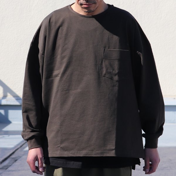画像14: VORTEX 8オンス(MVS天竺)サイドスリット Aライン L/S Tシャツ【MADE IN JAPAN】『日本製』/ Upscape Audience