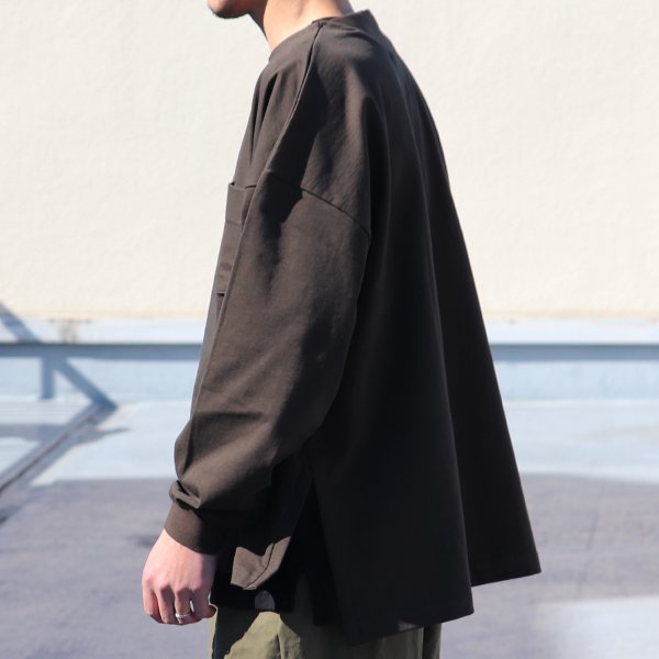 画像15: VORTEX 8オンス(MVS天竺)サイドスリット Aライン L/S Tシャツ【MADE IN JAPAN】『日本製』/ Upscape Audience