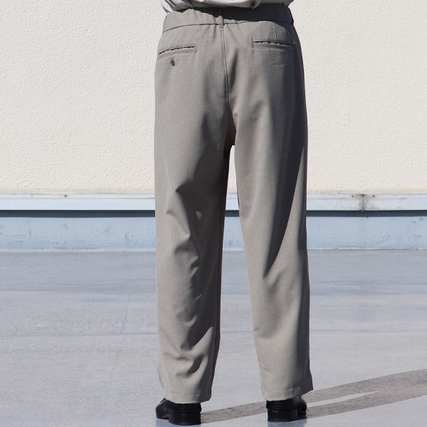 画像15: Reflax®(リフラクス) テック リネンライク CANAPA(カナパ) 2タック イージー ワイドパンツ【MADE IN JAPAN】『日本製』/ Upscape Audience