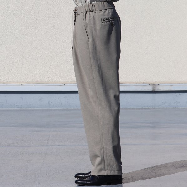 画像11: Reflax®(リフラクス) テック リネンライク CANAPA(カナパ) 2タック イージー ワイドパンツ【MADE IN JAPAN】『日本製』/ Upscape Audience