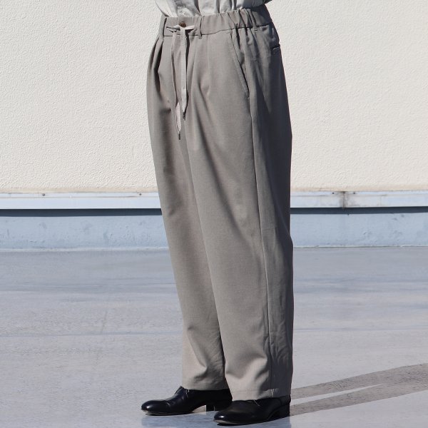 画像10: Reflax®(リフラクス) テック リネンライク CANAPA(カナパ) 2タック イージー ワイドパンツ【MADE IN JAPAN】『日本製』/ Upscape Audience